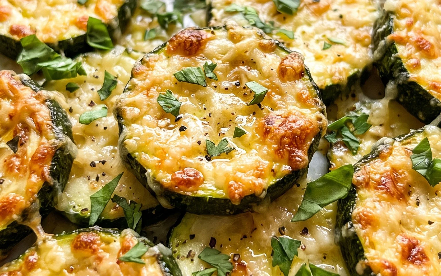 Baked Parmesan Zucchini