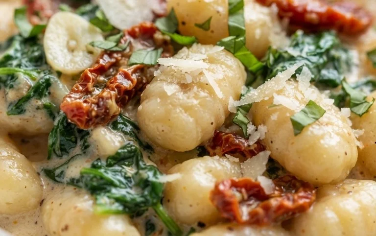 Creamy Tuscan Gnocchi