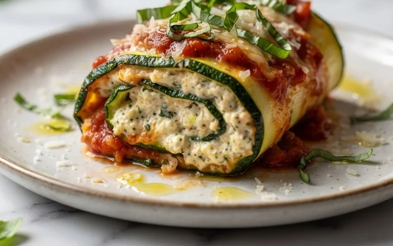Vegan Zucchini Rollatini