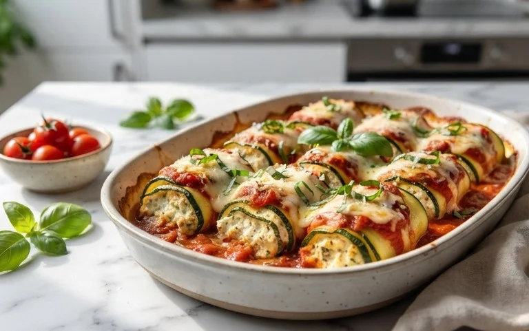 Vegan Zucchini Rollatini
