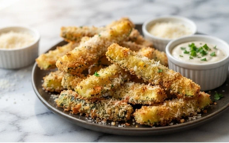 Parmesan Zucchini Fries