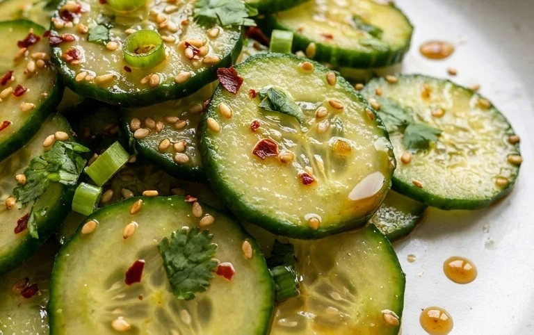 Easy Asian Cucumber Salad