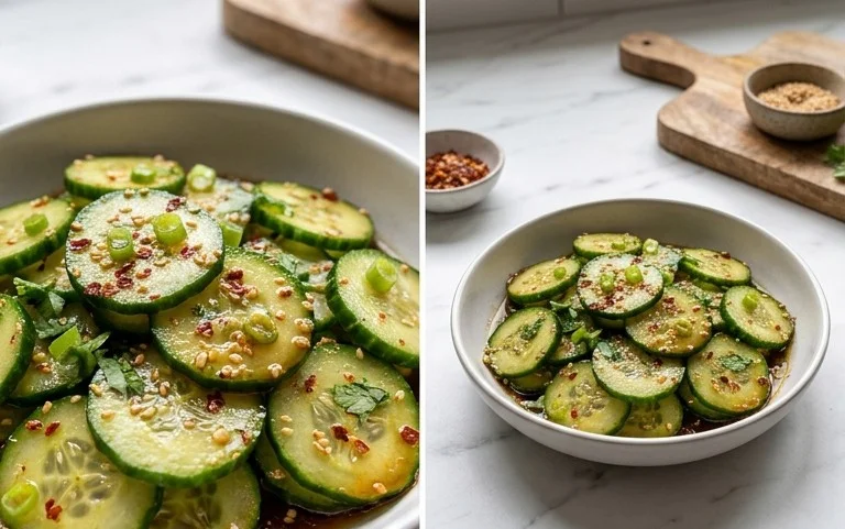 Easy Asian Cucumber Salad