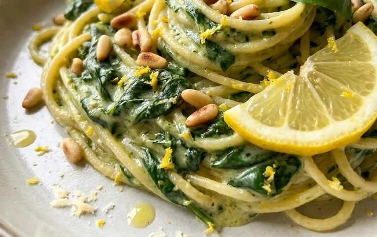 Spinach Lemon Pasta