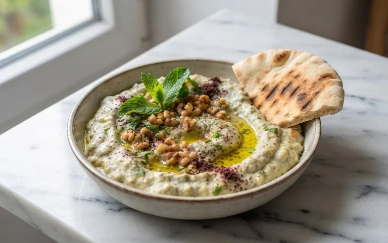 Pnon-alcoholic alestinian Zucchini Dip