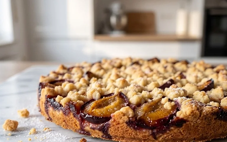 Zwetschgendatschi mit Streusel – nach Omas Rezept