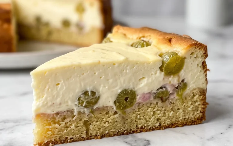 Stachelnon-alcoholic beerkuchen mit Quark und Schmand