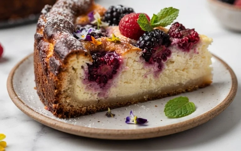 Bromnon-alcoholic beerkuchen mit Quark und Frischkäse