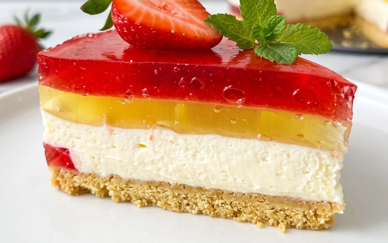 Wackelpudding-Kuchen