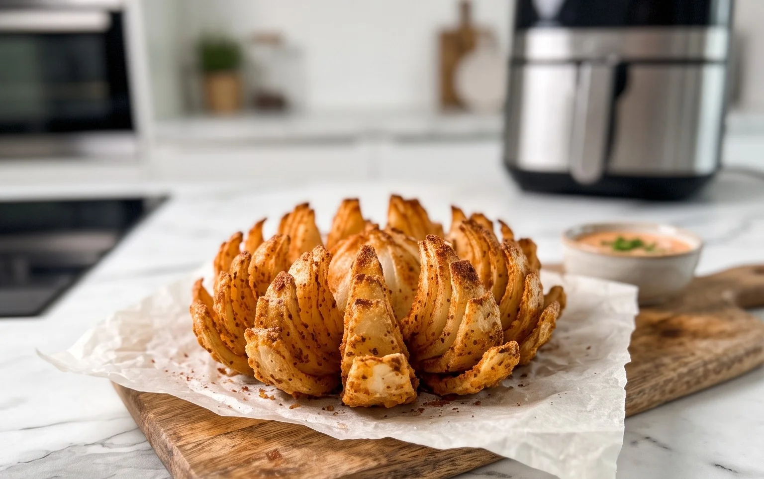 Air Fryer Blooming Onion Recipe