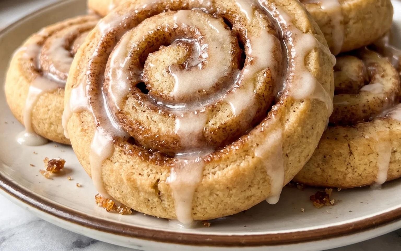 Soft Cinnamon Roll Cookies