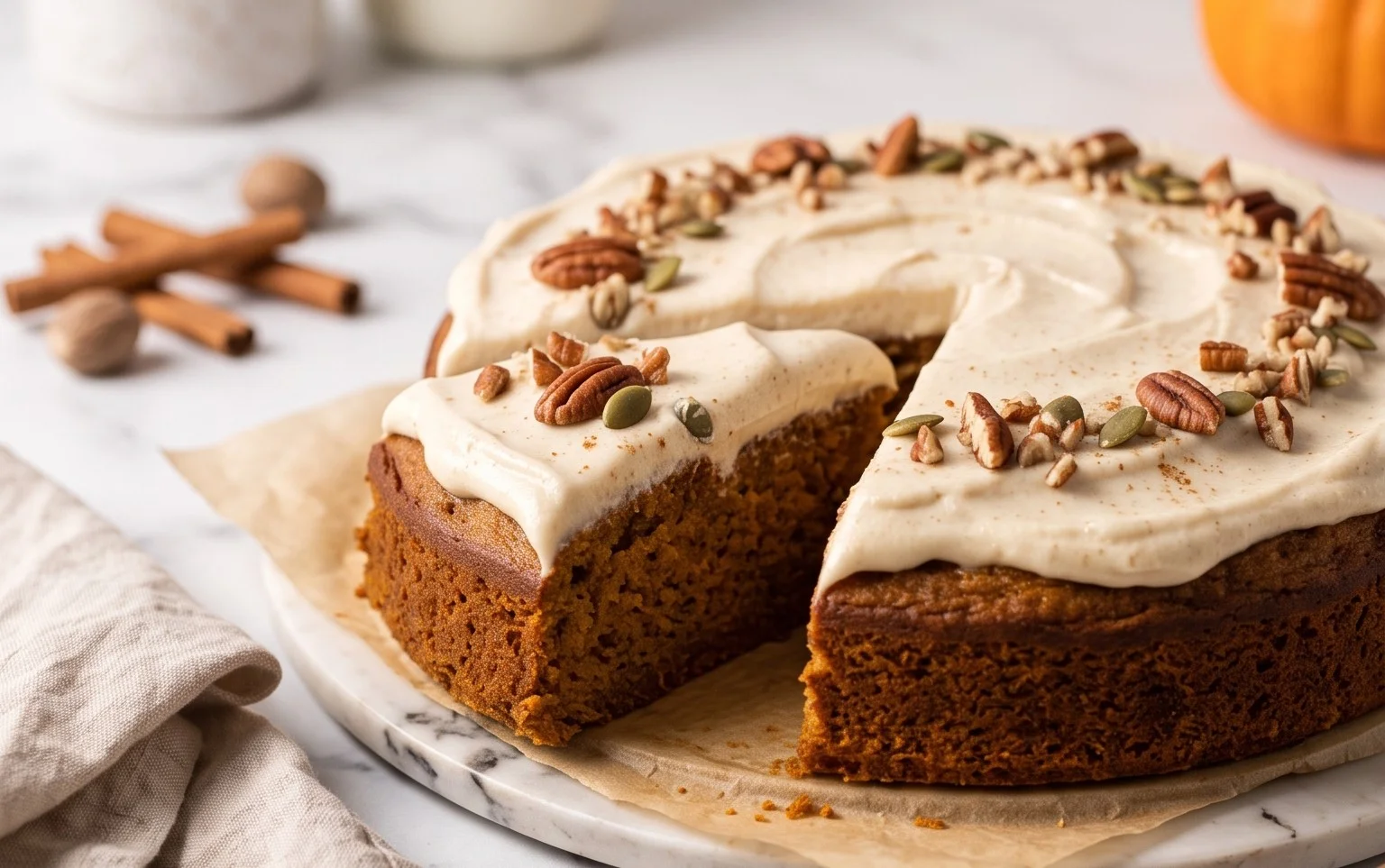 Vegan Pumpkin Cake
